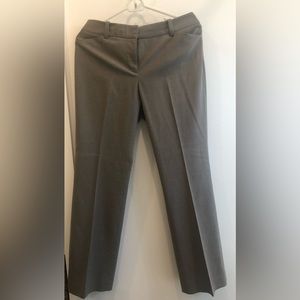 Gray dress trousers